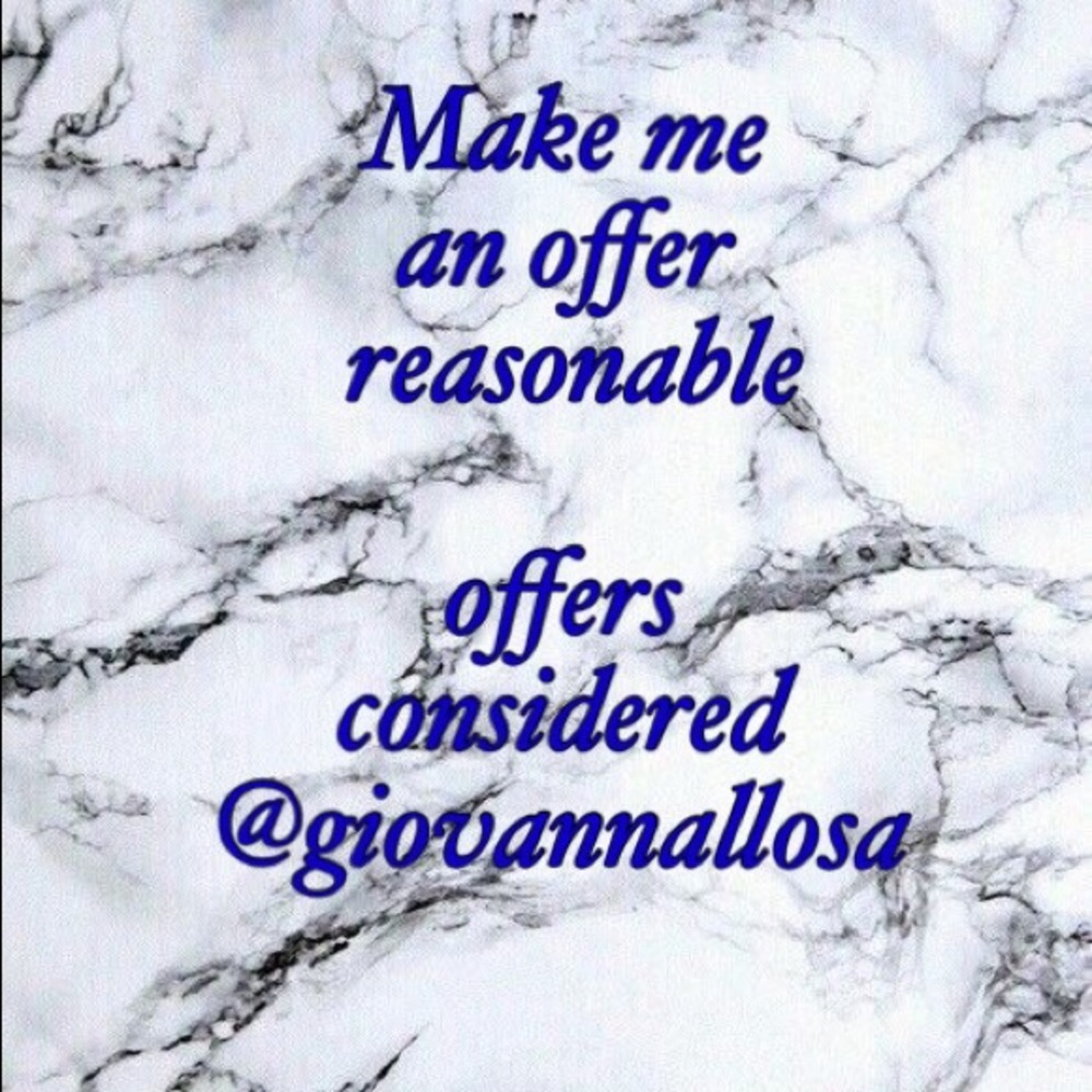 Make me an offer - no matter how low!